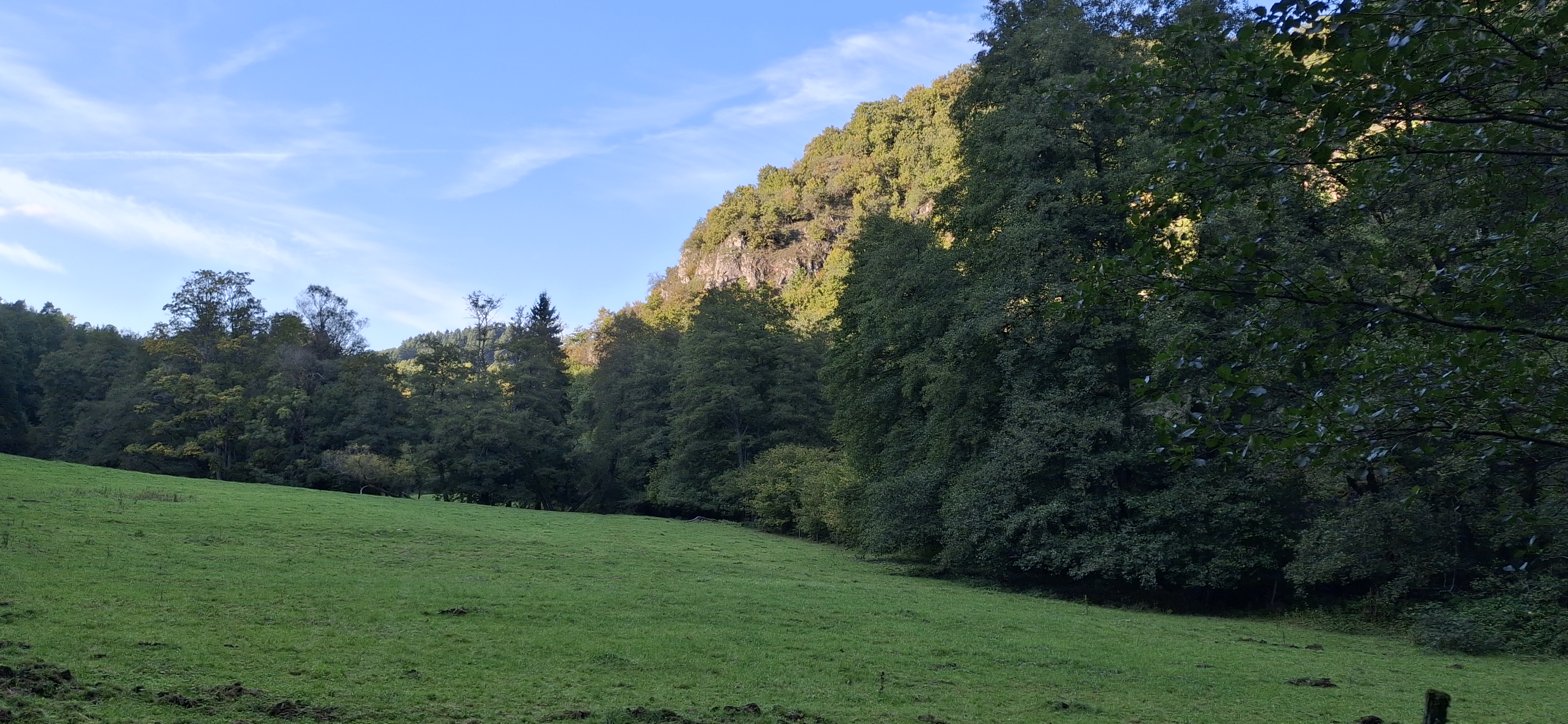 Wanderweg im Hosenbachtal bei Fischbach
