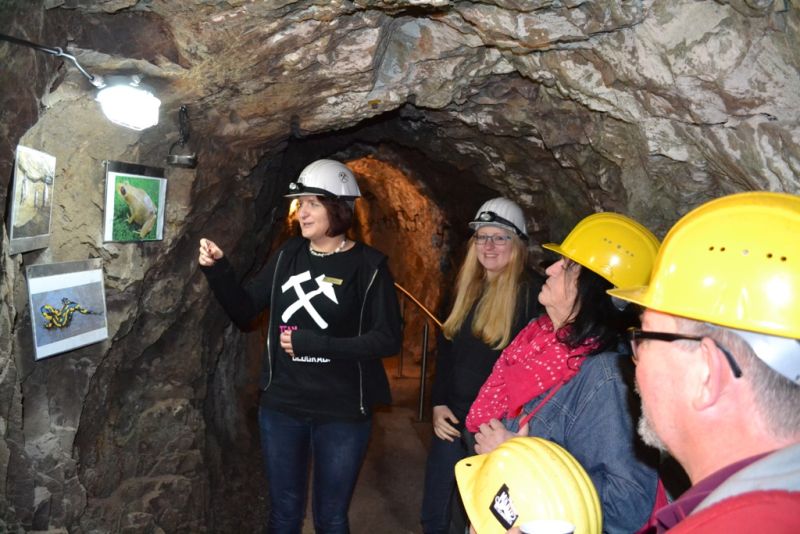 Geführte Tour durch das Besucherbergwerk Fischbach
